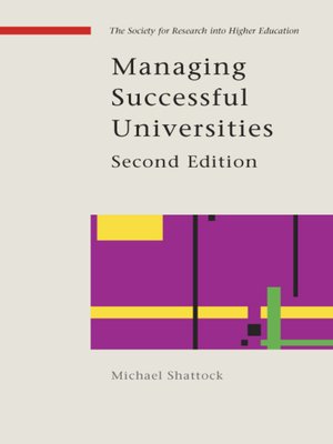 cover image of Managing Successful Universities